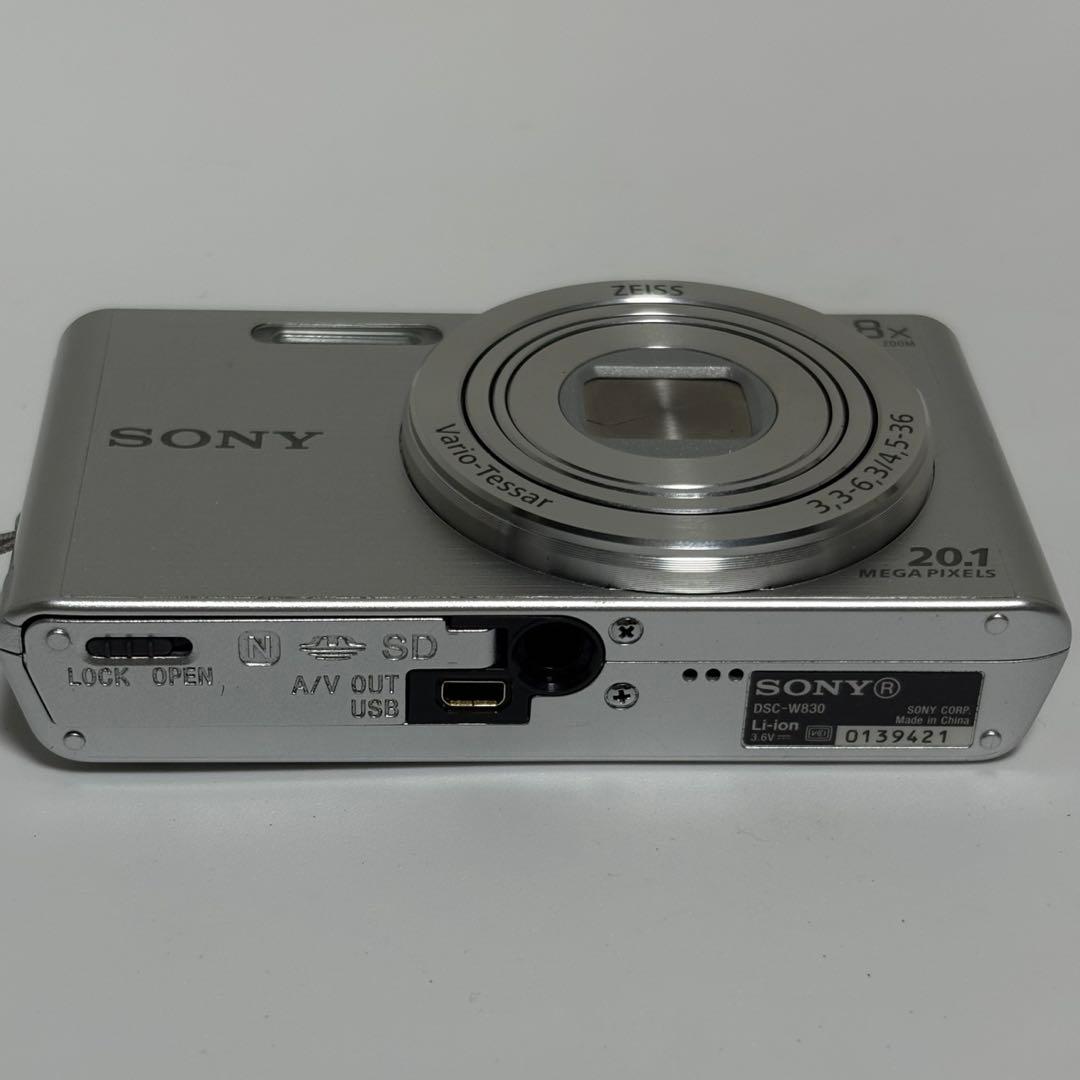 SONY Cyber-shot DSC-W830 デジカメ 動作良好 美品