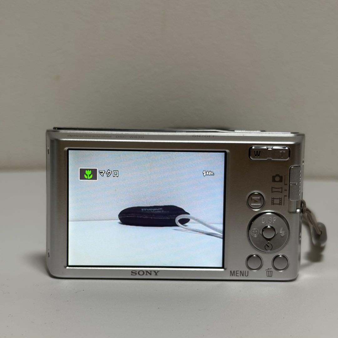 SONY Cyber-shot DSC-W830 デジカメ 動作良好 美品