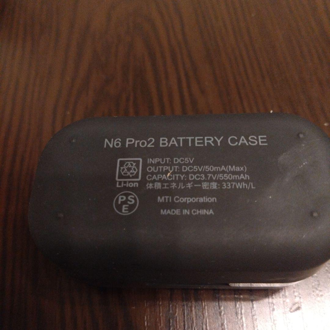 NUARL ワイヤレスイヤホン ブラック 充電ケース付き