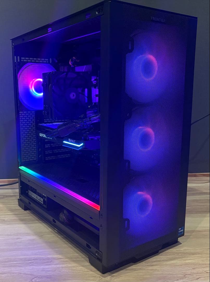 hot green様RTX4070super ゲーミングpc i7 14700F