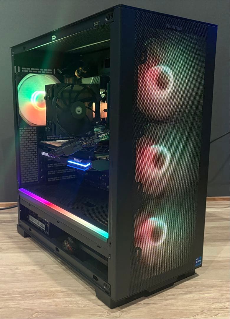 hot green様RTX4070super ゲーミングpc i7 14700F