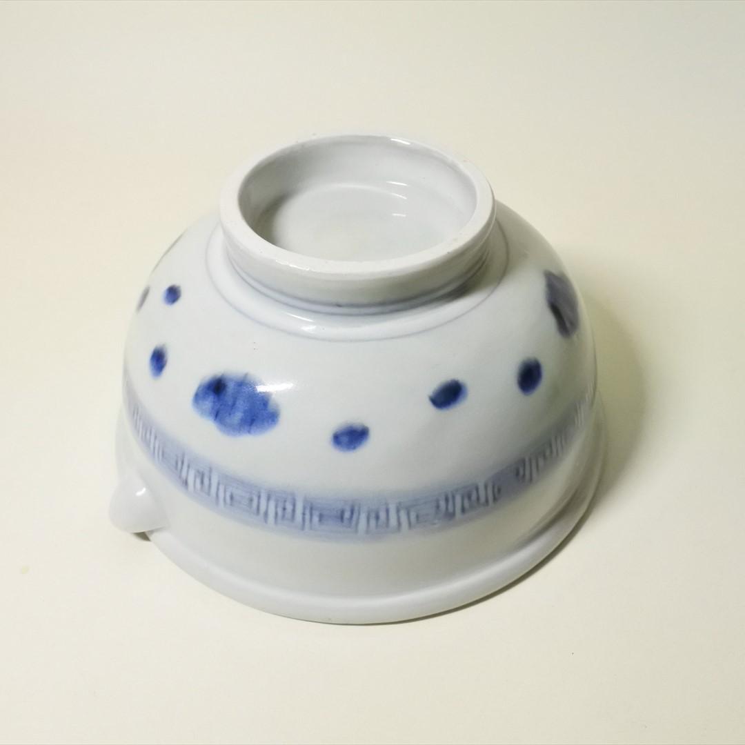 江戸末期　伊万里　染付　片口　酒器　骨董品　アンティーク