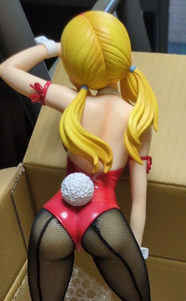 フェアリーテイル ルーシィ フィギュア バニーVer　ジャンク