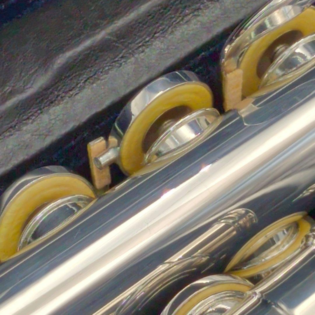 フルート　調整済　美品　マイケルJFL380S （Eメカ.銀メッキ仕様）