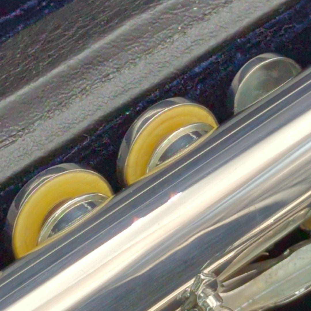 フルート　調整済　美品　マイケルJFL380S （Eメカ.銀メッキ仕様）