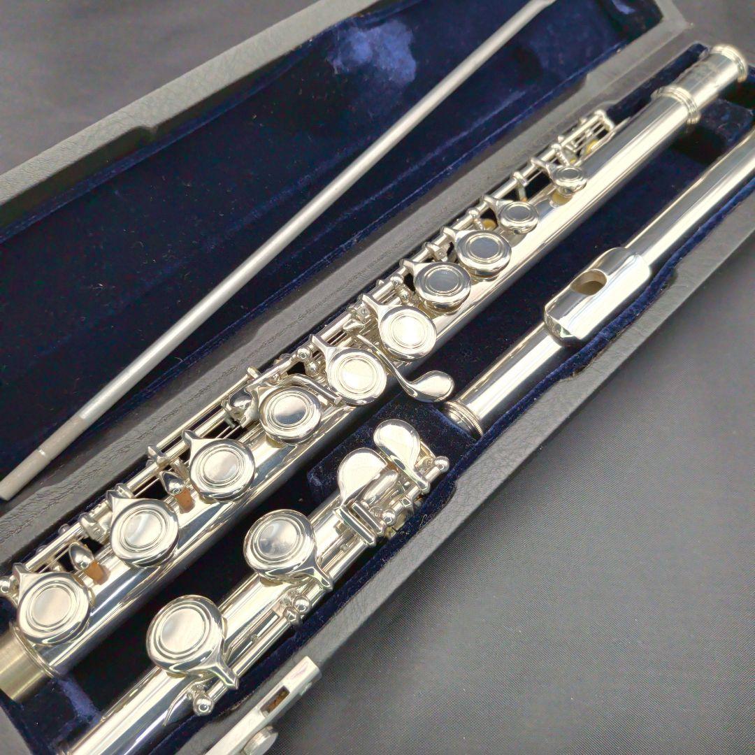フルート　調整済　美品　マイケルJFL380S （Eメカ.銀メッキ仕様）