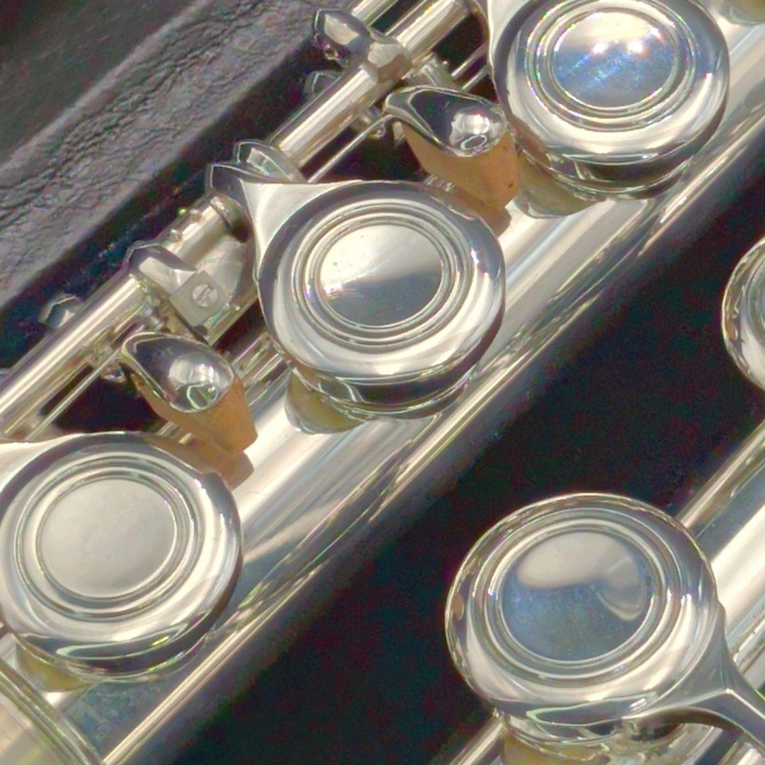 フルート　調整済　美品　マイケルJFL380S （Eメカ.銀メッキ仕様）