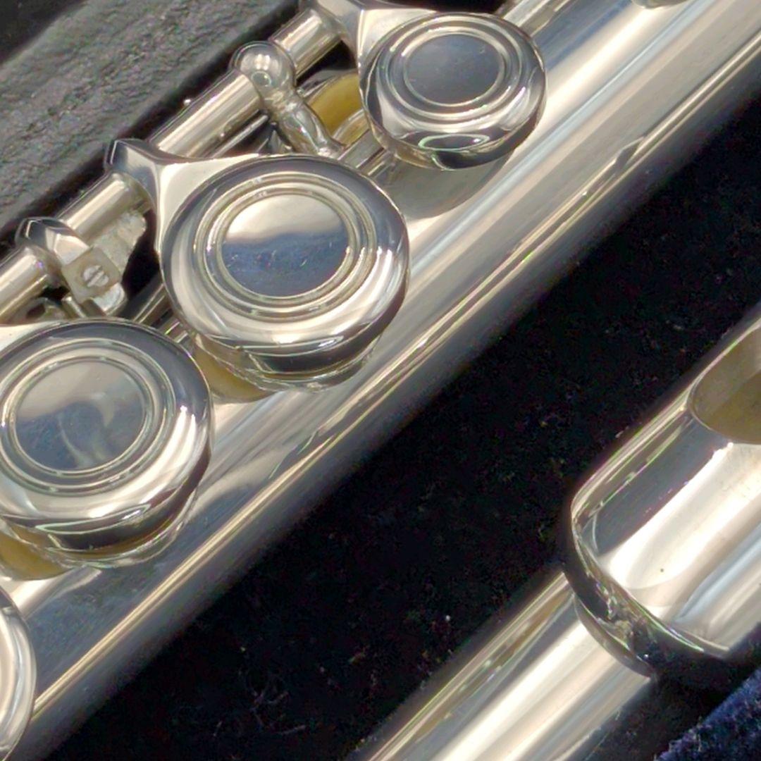 フルート　調整済　美品　マイケルJFL380S （Eメカ.銀メッキ仕様）