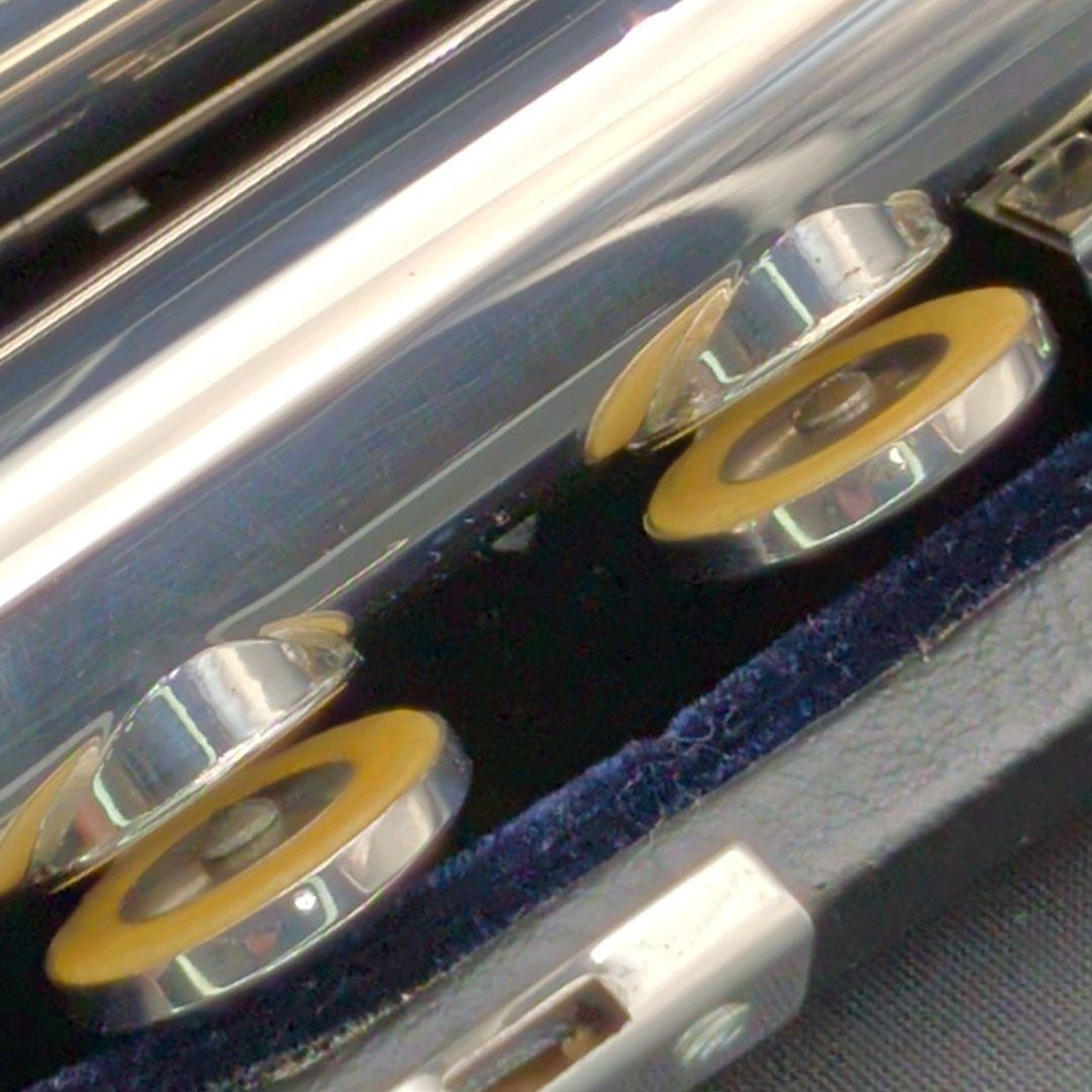 フルート　調整済　美品　マイケルJFL380S （Eメカ.銀メッキ仕様）