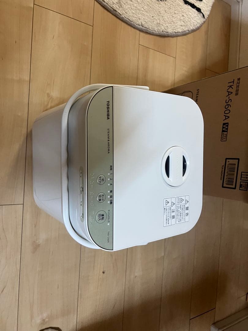 TOSHIBA 加湿器 TKA-S60A｜使用3〜4回のみ｜2022年製
