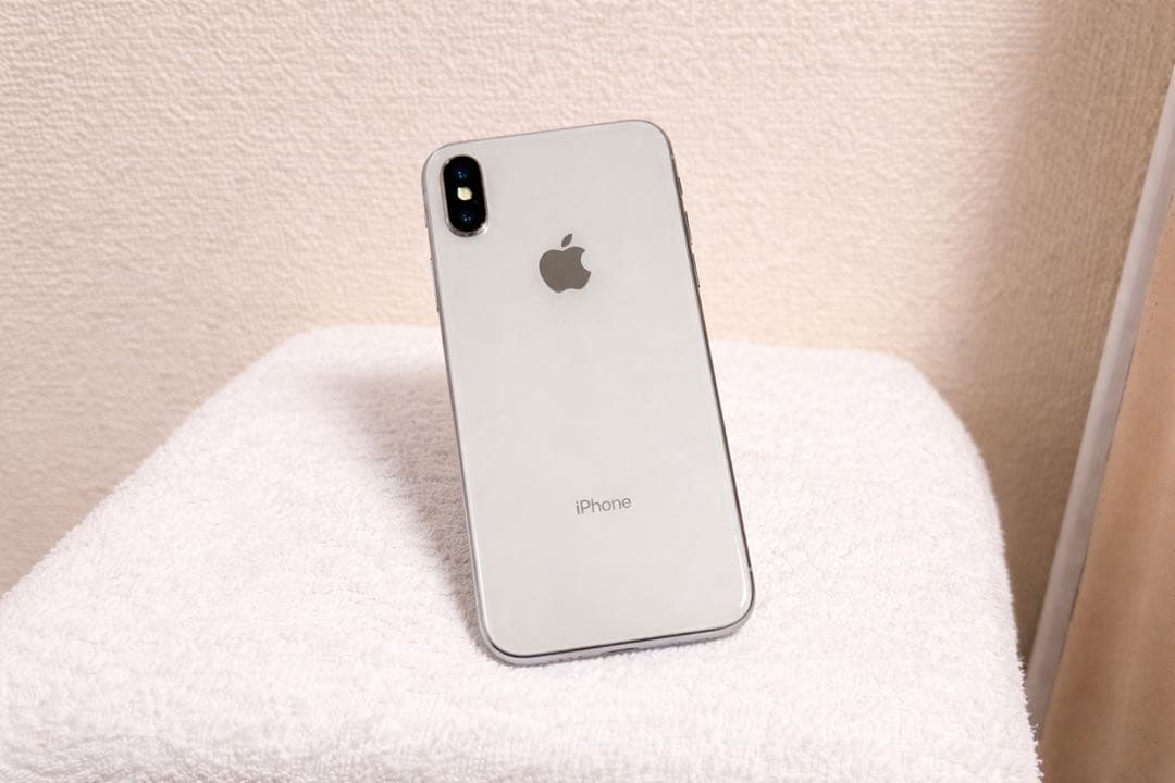 超美品‼️Apple iPhone X シルバー本体