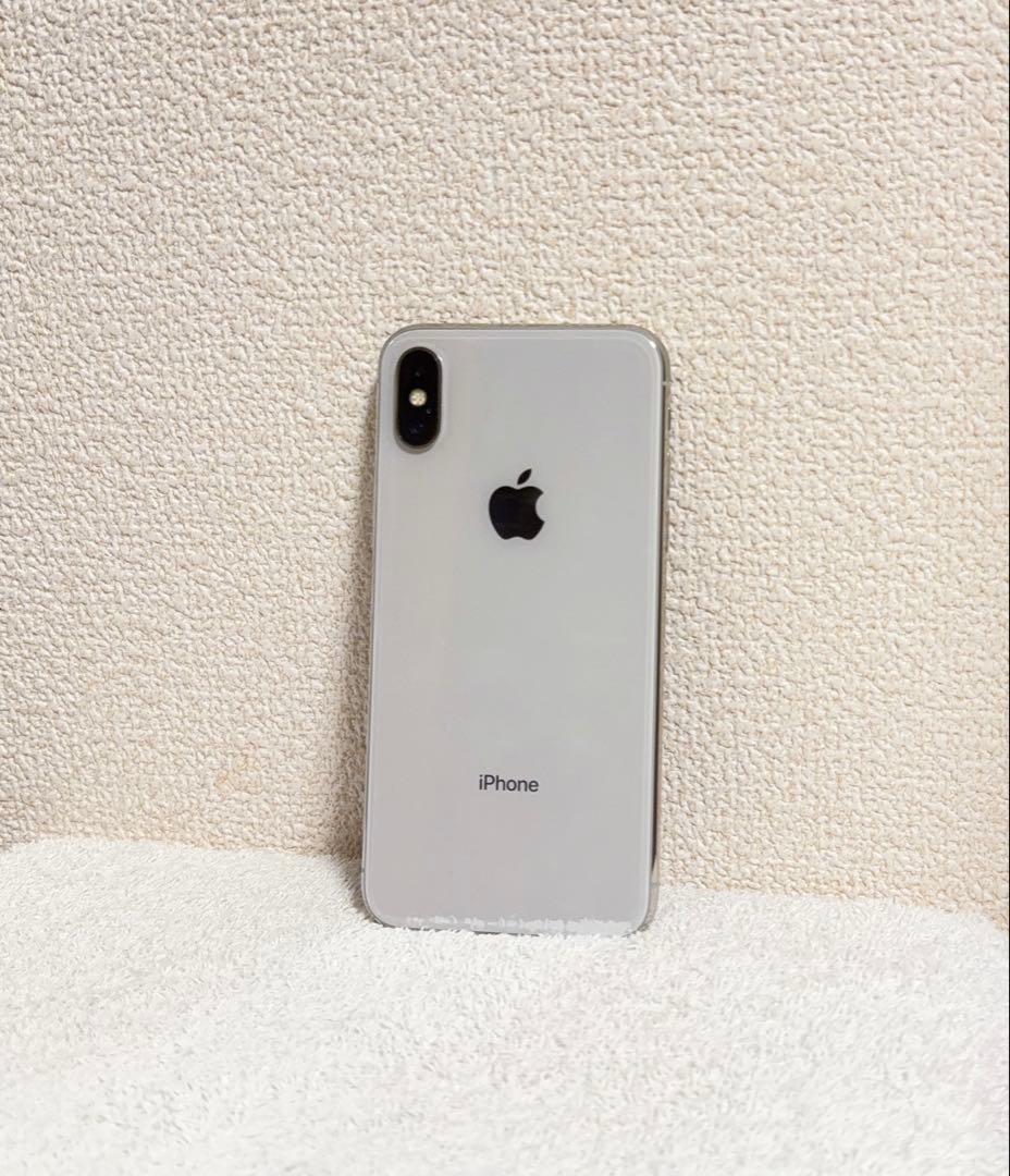 超美品‼️Apple iPhone X シルバー本体