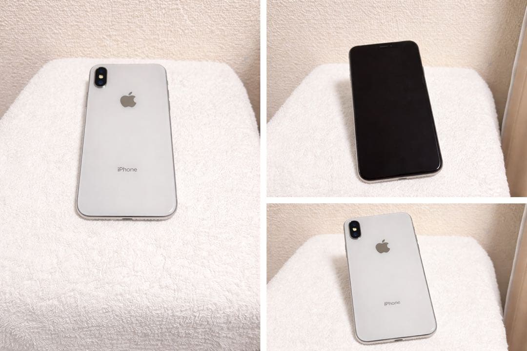 超美品‼️Apple iPhone X シルバー本体