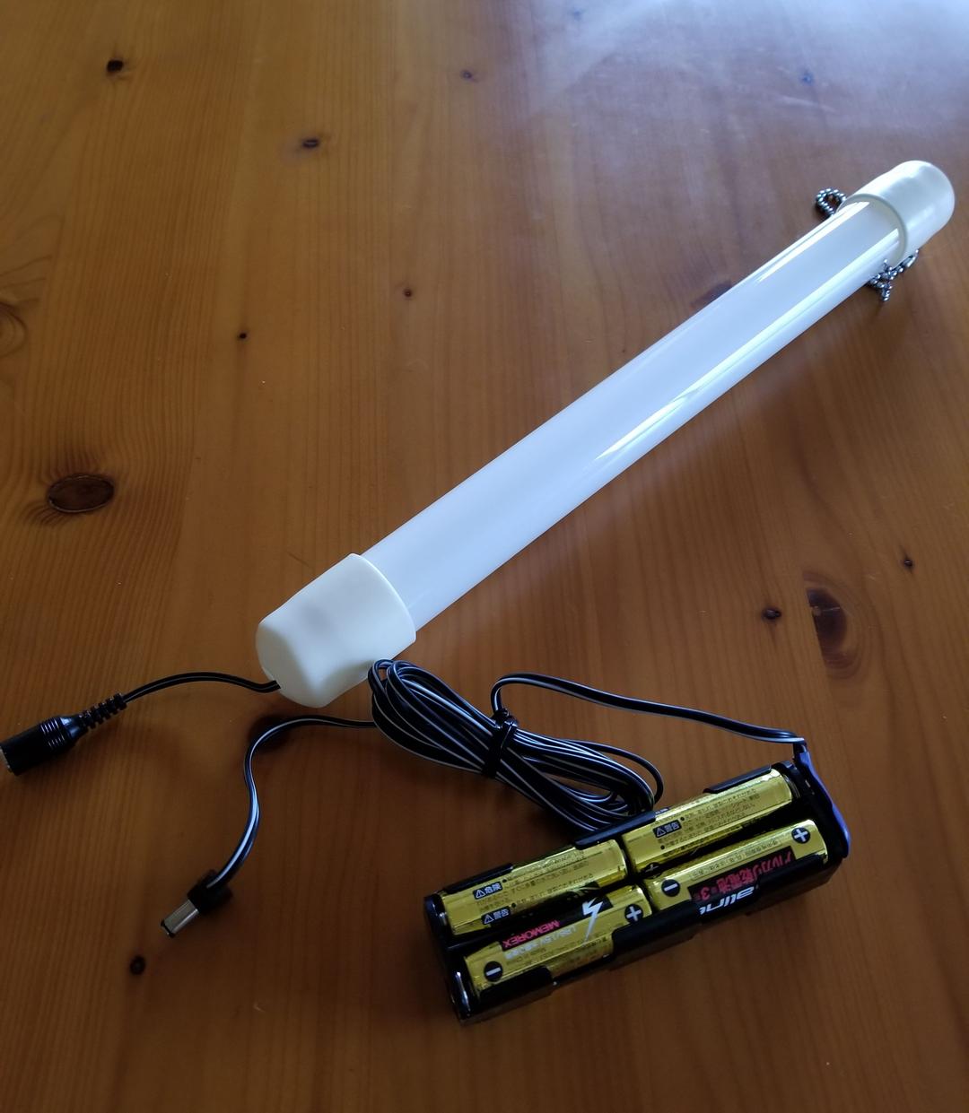 災害グッズ LEDパイプ 30cm 避難グッズ