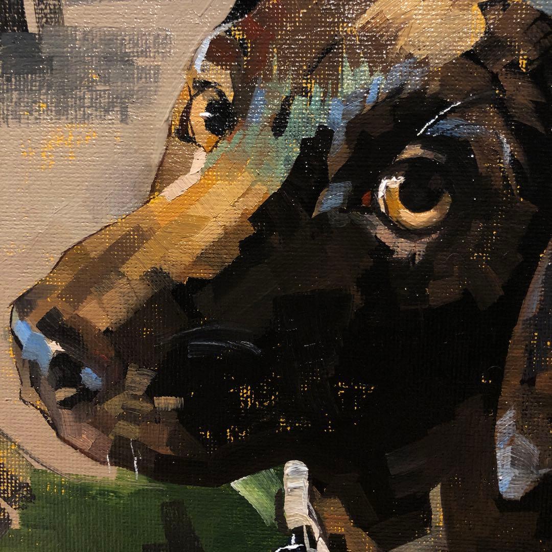 油彩『Find yourself』