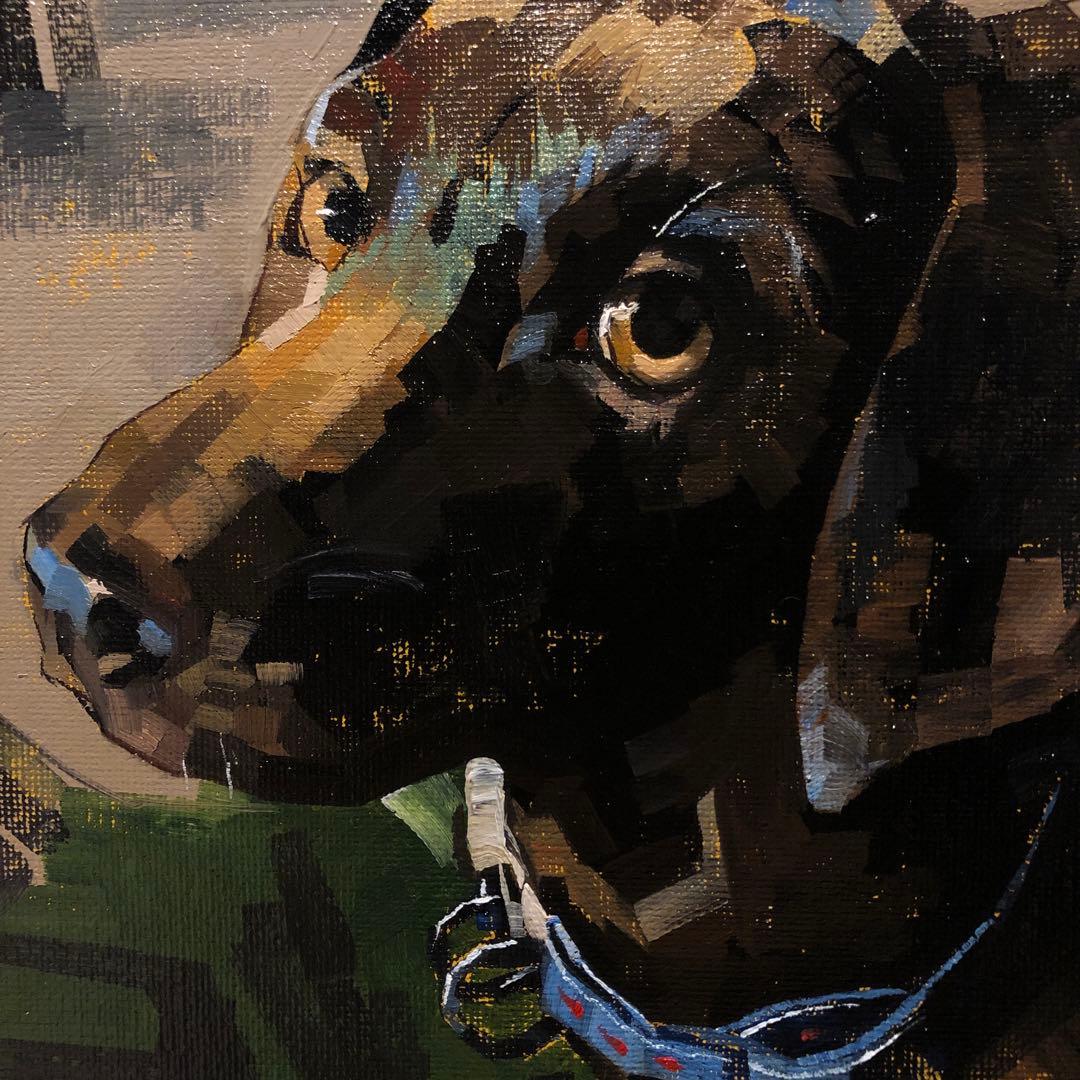 油彩『Find yourself』