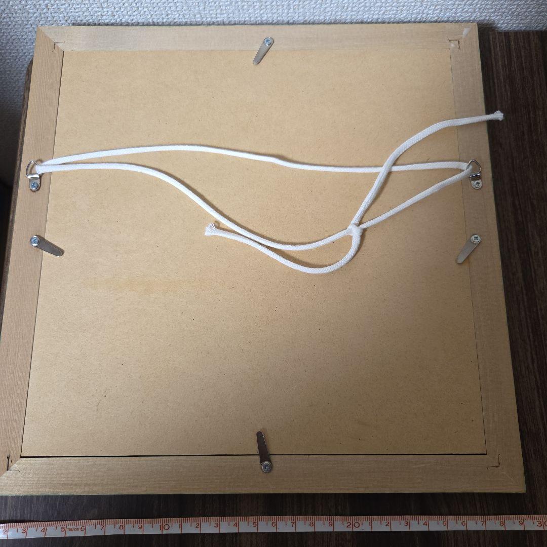 【美品】Louis Hin 動物イラスト 約30cm x 30cm