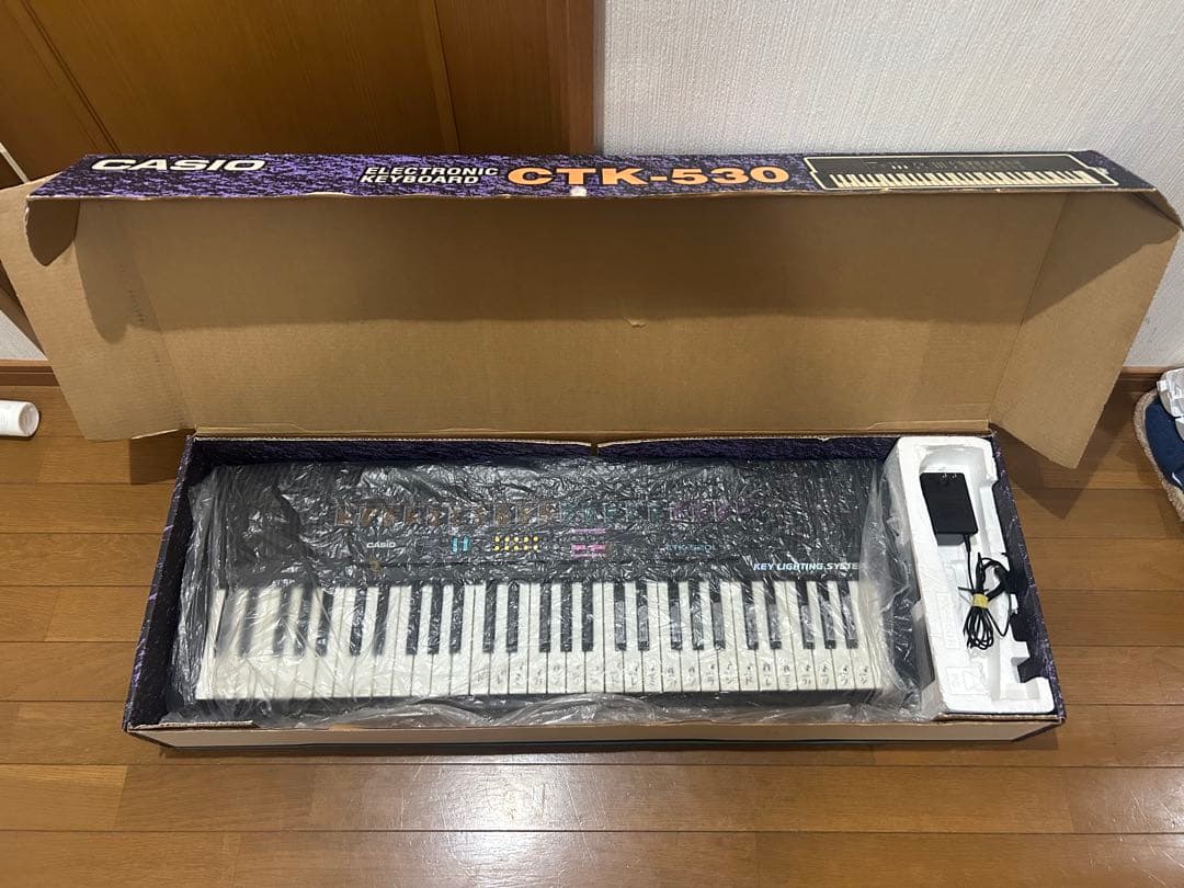 CTK-520Lキーボード 電子ピアノ 中古 子供使用 音出ました 動画有り