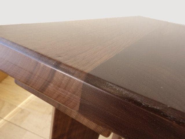 北海道手作り家具　ウォールナット材　 ミニテーブルB花台ミニデスク　高さ60ｃｍ