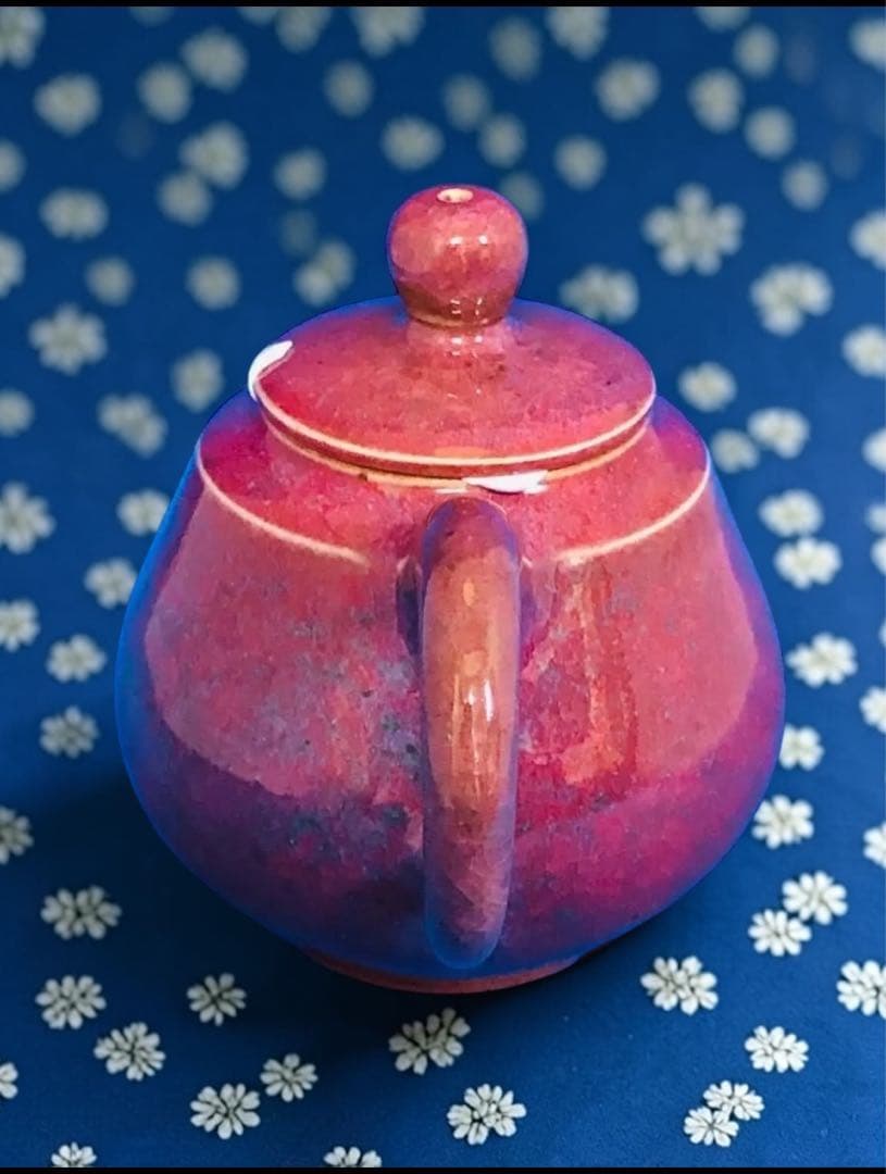 鈞釉 急須 茶壺 茶道具　陶器　茶器　台湾　贈り物