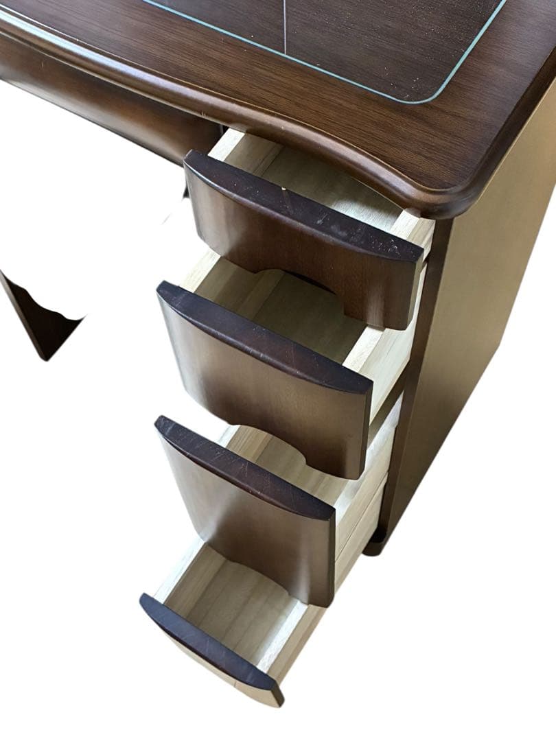 【外観美品】三面鏡 ドレッサー本体 配送無料 収納たっぷり