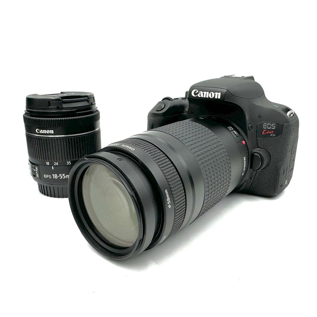 ❁初心者オススメ❁CANON EOS KISS X9i 超望遠ダブルレンズ