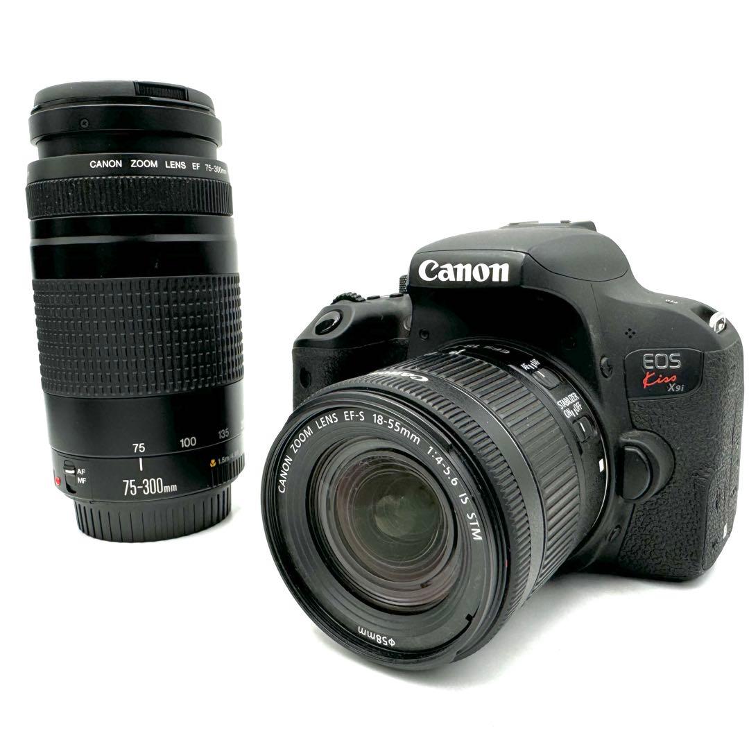 ❁初心者オススメ❁CANON EOS KISS X9i 超望遠ダブルレンズ