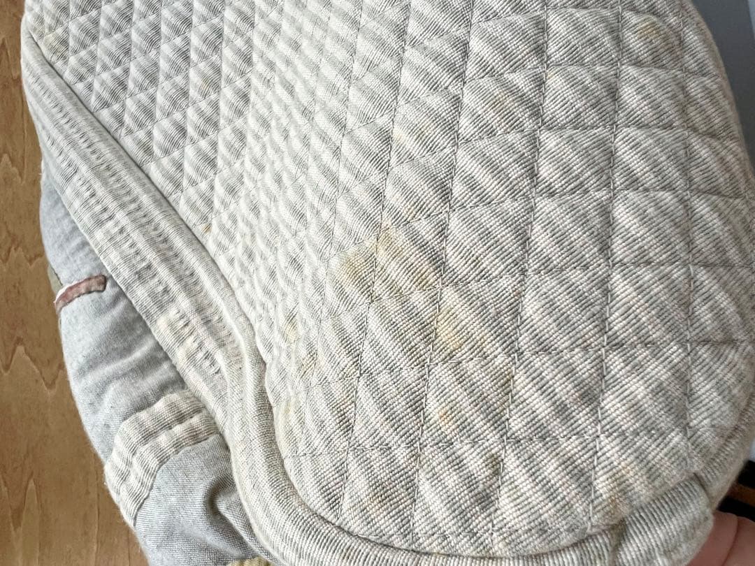 手縫いパッチワークのお花バッグ