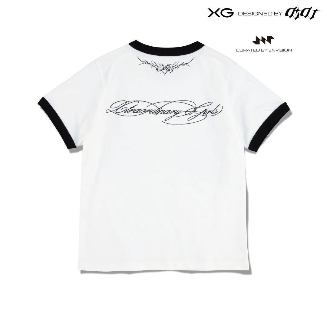 XG×DIDU ENG Ringer Tee ホワイトL【完売品】