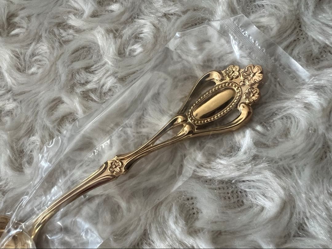 ノリタケ　カトラリーセット　クリスティーヌ ゴールド　スプーン＆フォークセット