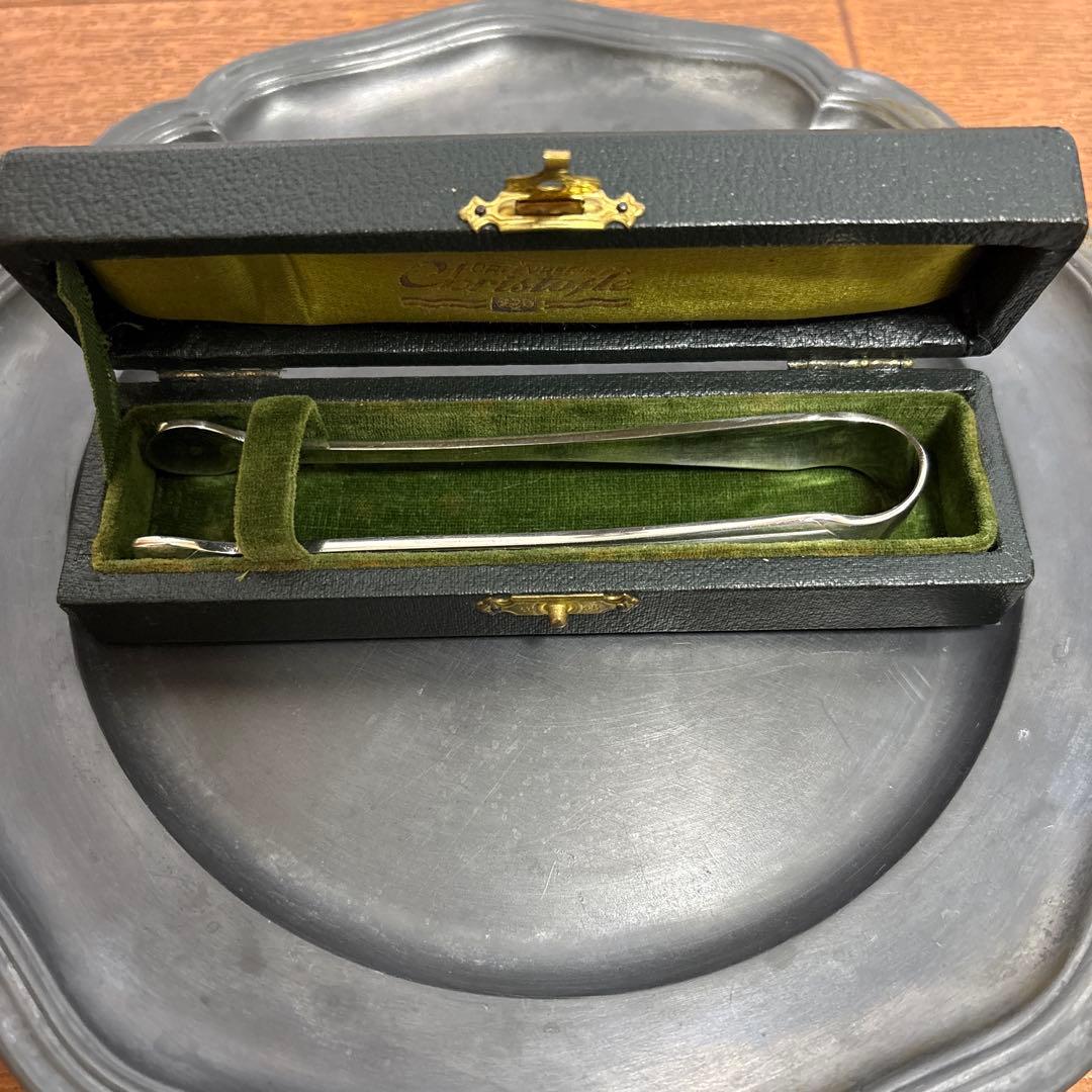 クリストフル　シュガートング　シルバープレート　箱つき