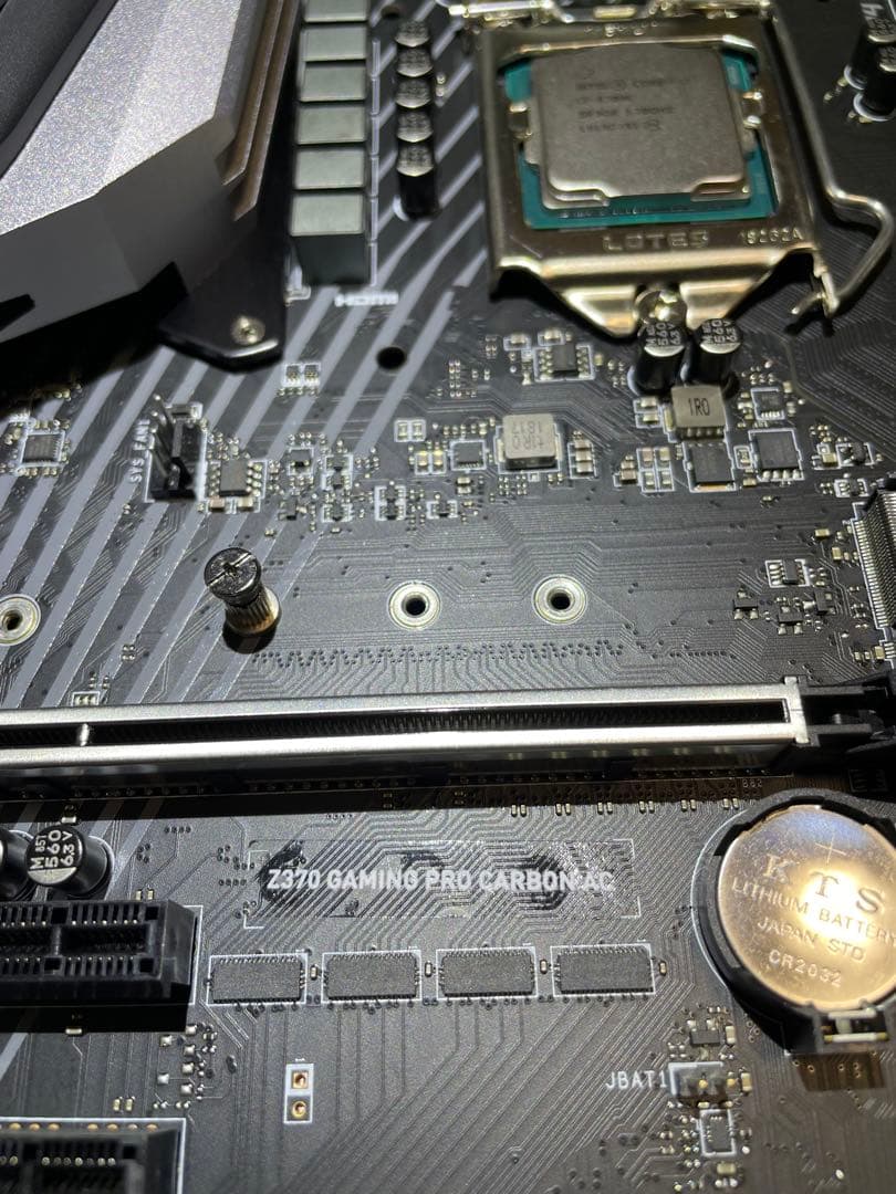 マザーボード Corei7-8700K msi Z370gaming pro CARBONAC