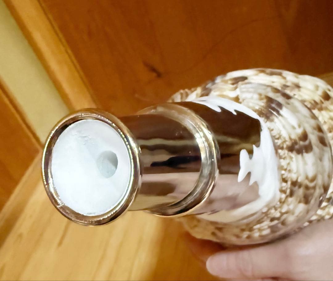 特大修験道法螺貝40㎝　山伏　密教　魔除け　熊よけ❣️ホラガイ　ほら貝