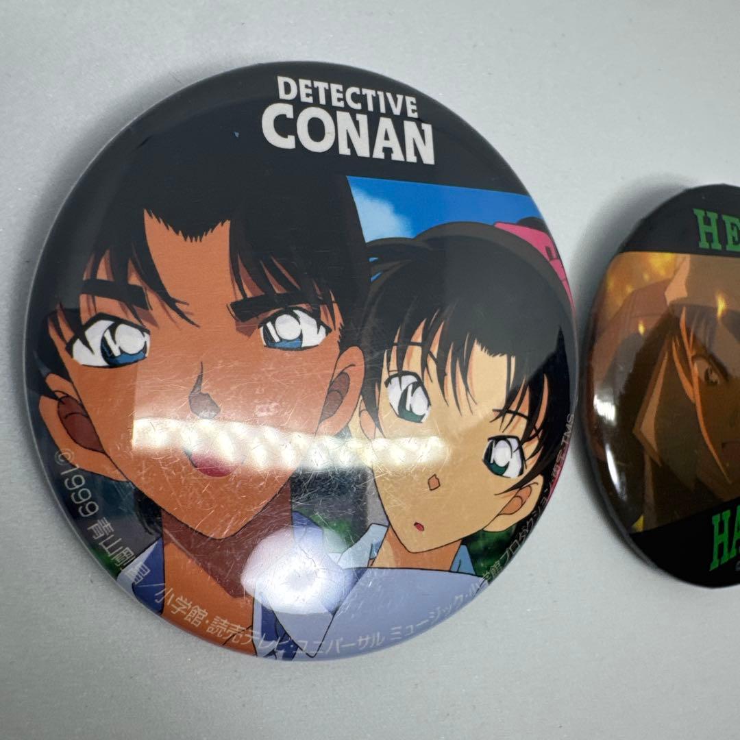 名探偵コナン　缶バッジ　服部平次
