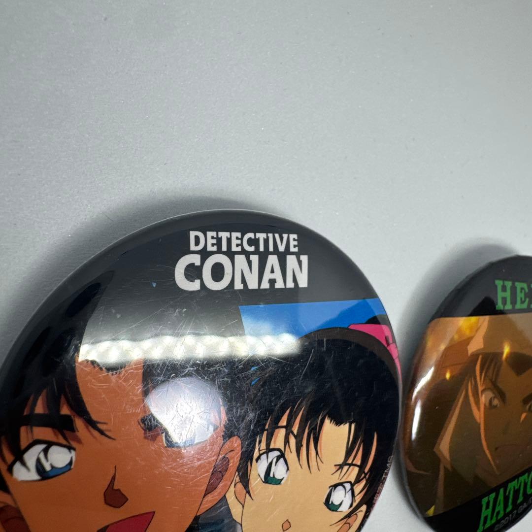 名探偵コナン　缶バッジ　服部平次