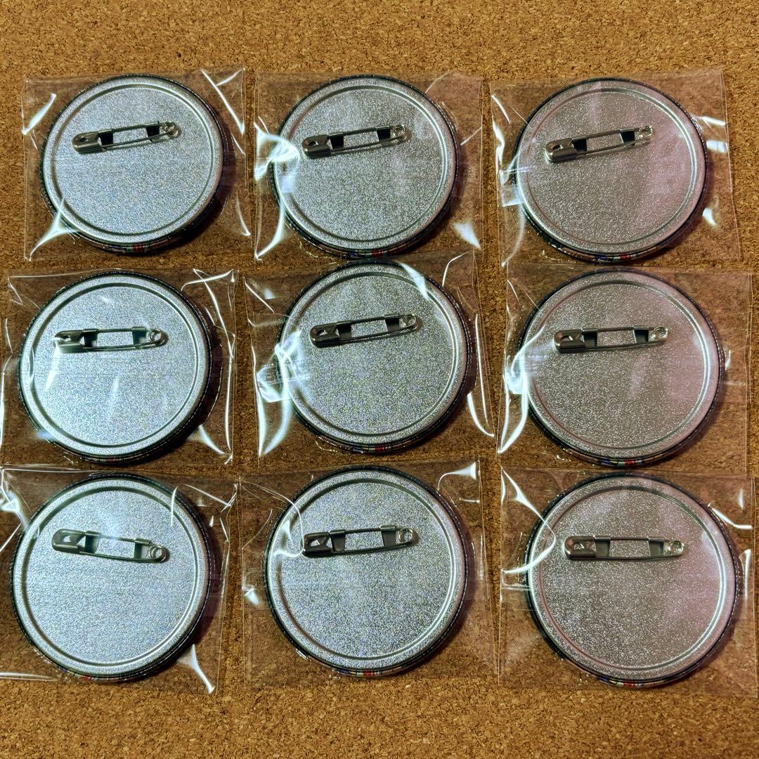 ゴールデンカムイ青森ねぶた祭り缶バッジ鯉登少尉10個