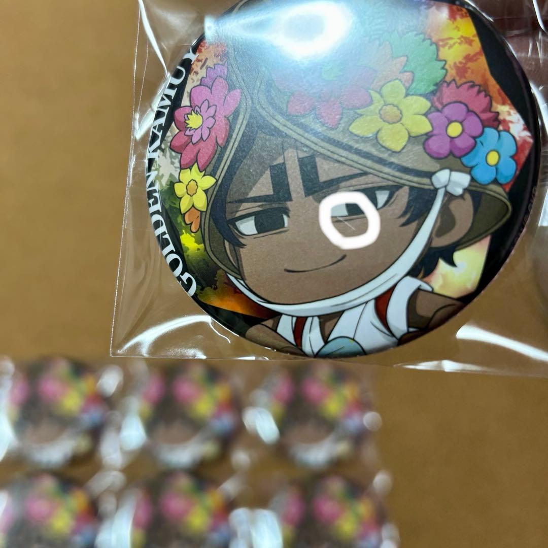 ゴールデンカムイ青森ねぶた祭り缶バッジ鯉登少尉10個