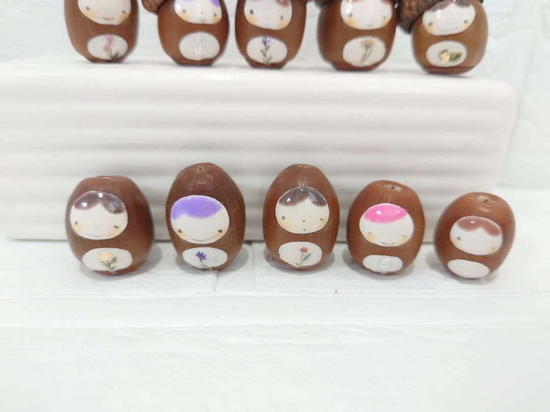 蘭！！！！！ ✮どんぐりアート✮~パーツ10個セット~