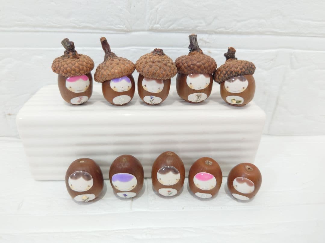 蘭！！！！！ ✮どんぐりアート✮~パーツ10個セット~