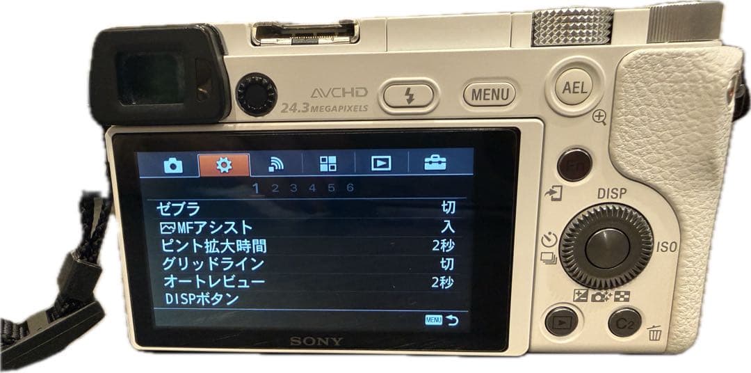 【ショット数8700回】SONY α6000 ダブルズームレンズキット ホワイト