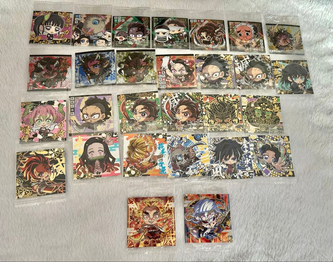 鬼滅の刃　ディフォルメウエハースシール　セミコンプ