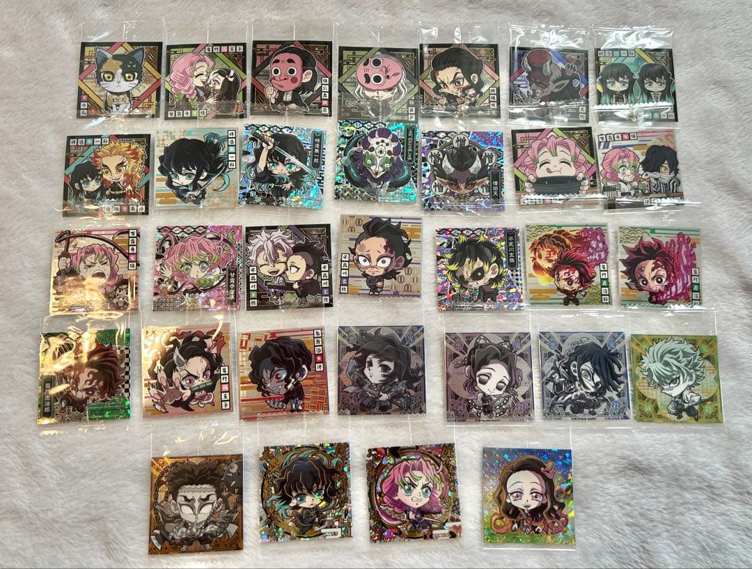 鬼滅の刃　ディフォルメウエハースシール　セミコンプ