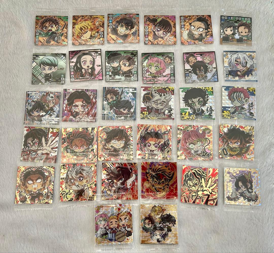 鬼滅の刃　ディフォルメウエハースシール　セミコンプ