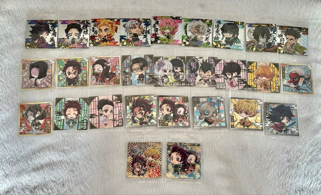 鬼滅の刃　ディフォルメウエハースシール　セミコンプ