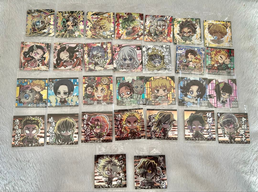 鬼滅の刃　ディフォルメウエハースシール　セミコンプ