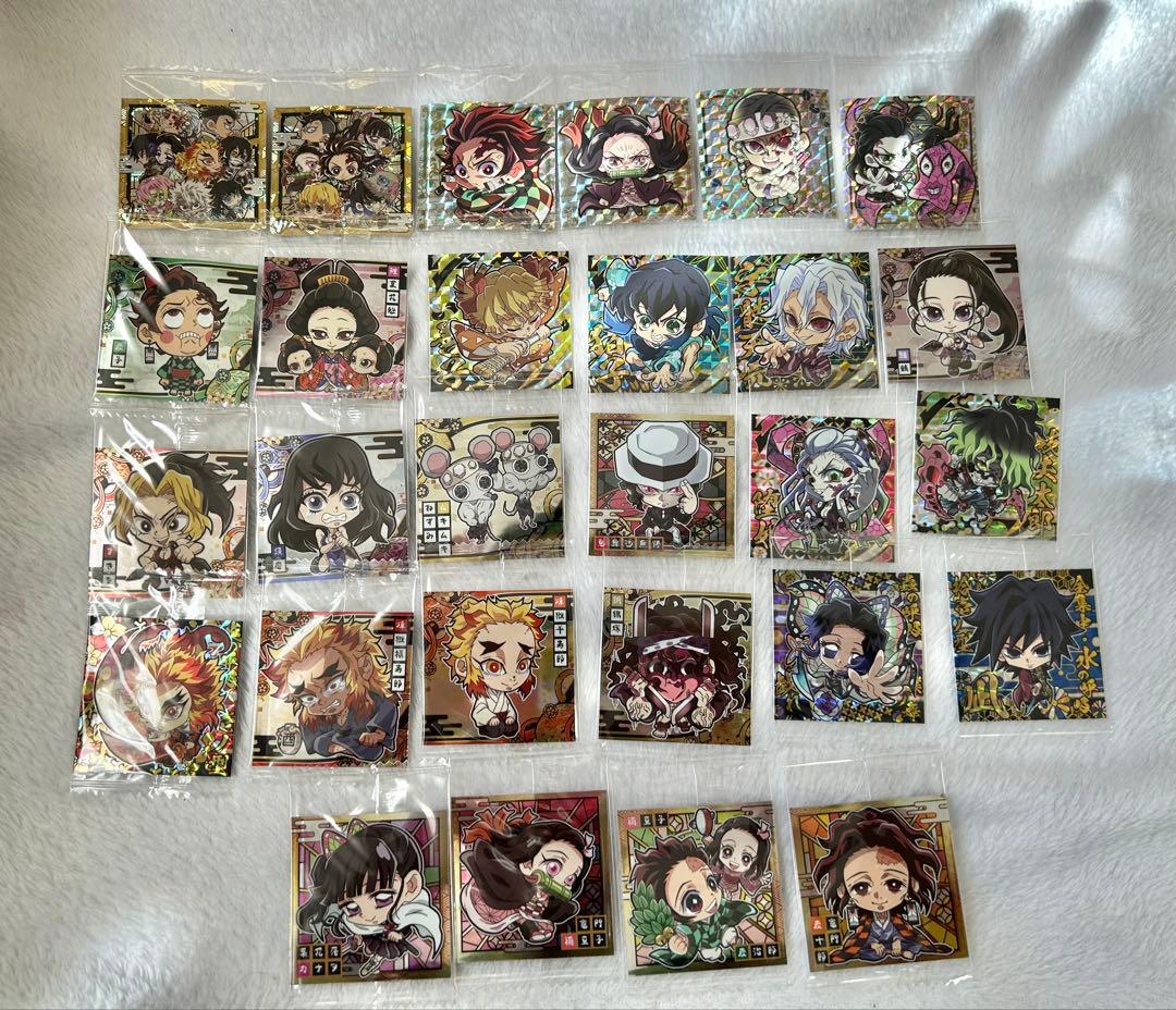 鬼滅の刃　ディフォルメウエハースシール　セミコンプ