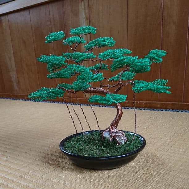 電線 盆栽風（ガジュマル風）