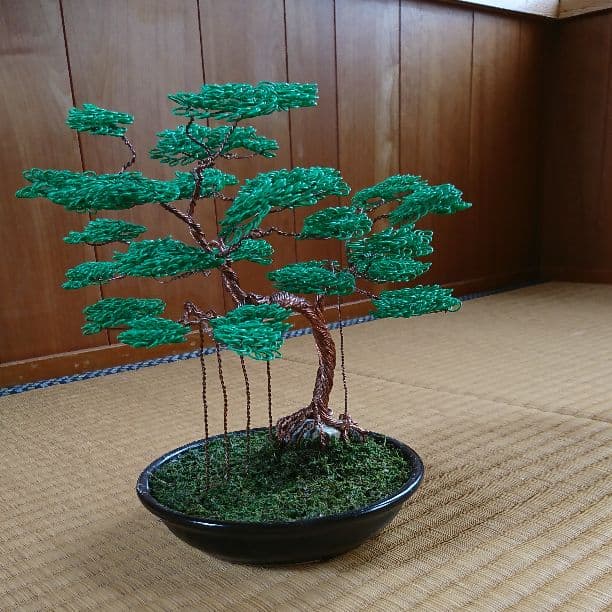 電線 盆栽風（ガジュマル風）