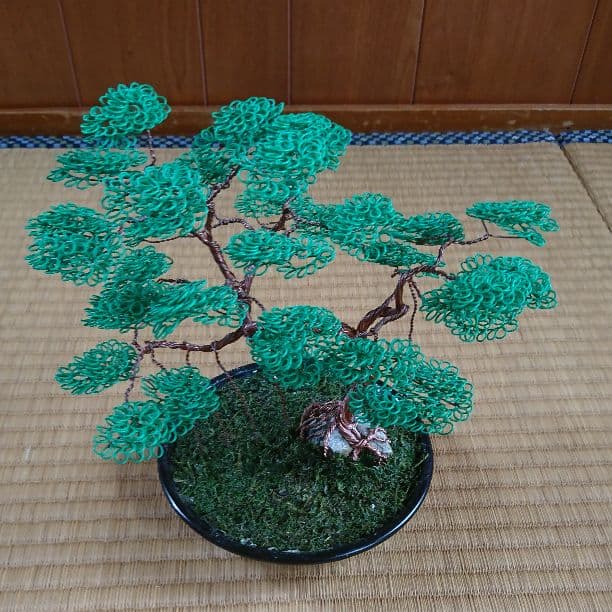 電線 盆栽風（ガジュマル風）