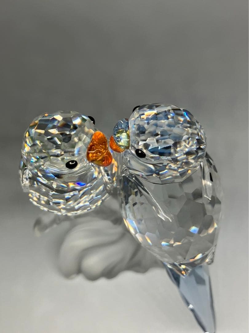 スワロフスキー Swarovski クリスタル 『セキセイインコ』680627